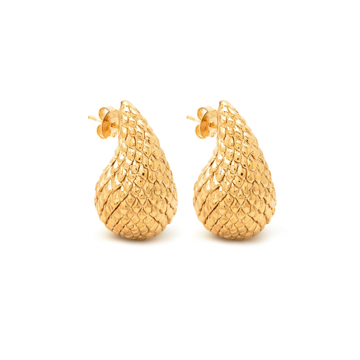 Snake Droplet Earrings