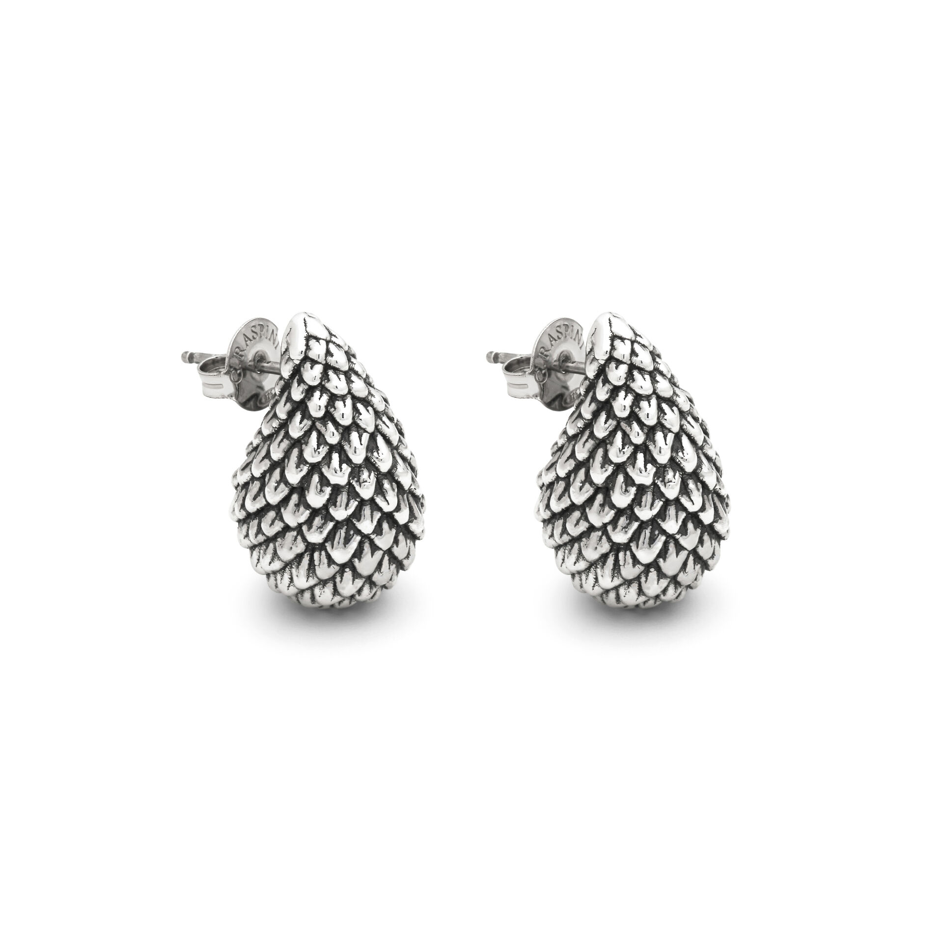 Snake Droplet Small Earrings image number 0