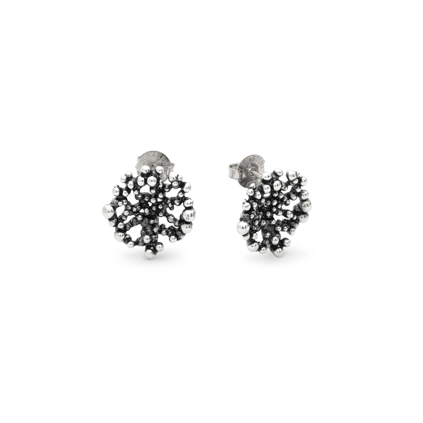 Perlage Earrings, Earrings in Sterling Silver_image number 2_Giovanni Raspini