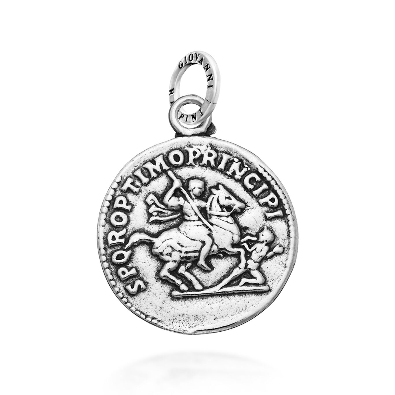 Charm Moneta imperatore, Charm in Argento 925_image number 0_Giovanni Raspini