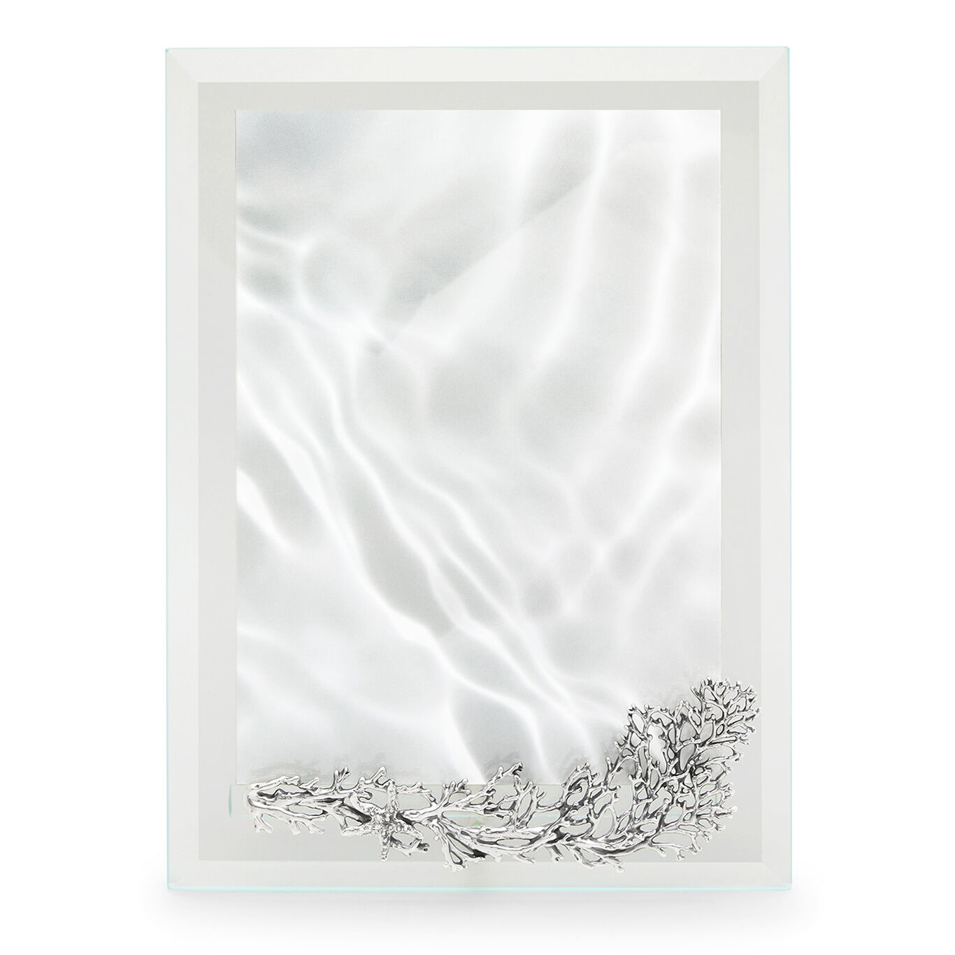 Seaworld Medium Light Frame, Bevelled glass and silver frame_image number 1_Giovanni Raspini