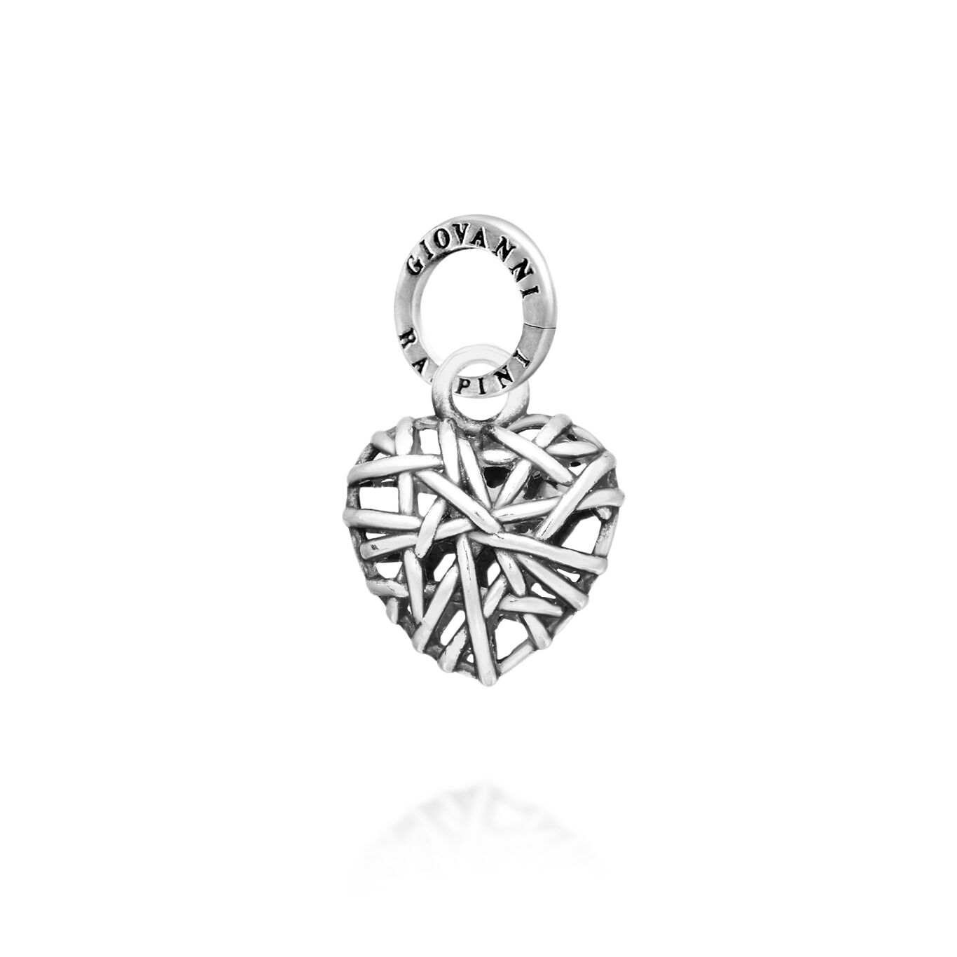 Woven Heart Charm