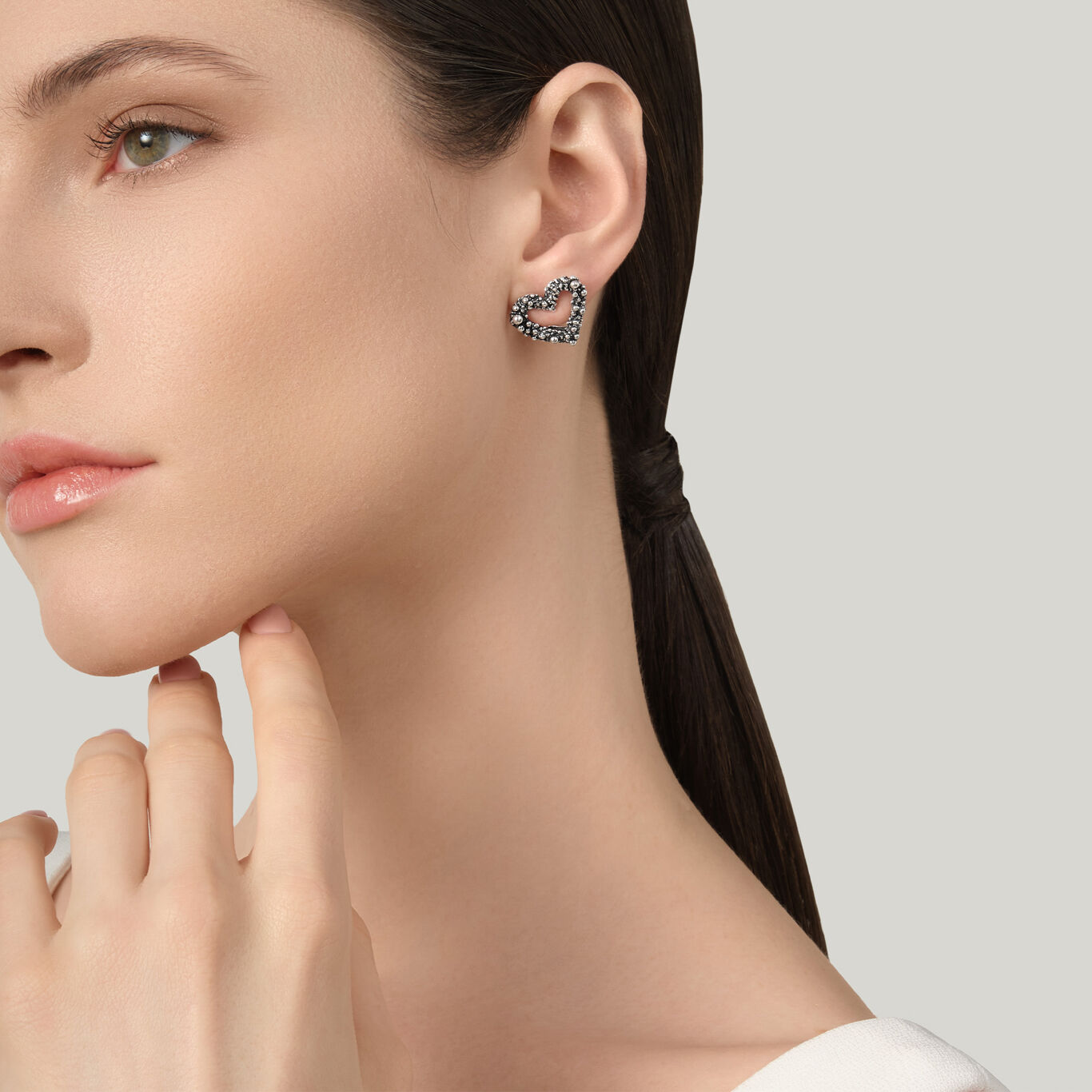 Pendientes Coraz&oacute;n Grandes