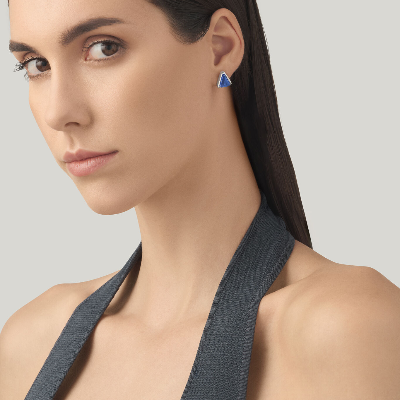 Orecchini Blue Blade