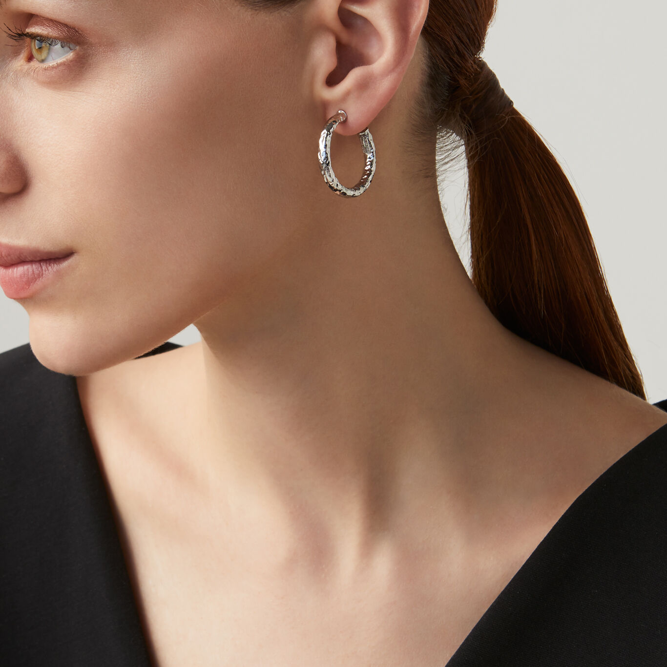 Boucles d'oreilles fines Rock, mini modèle