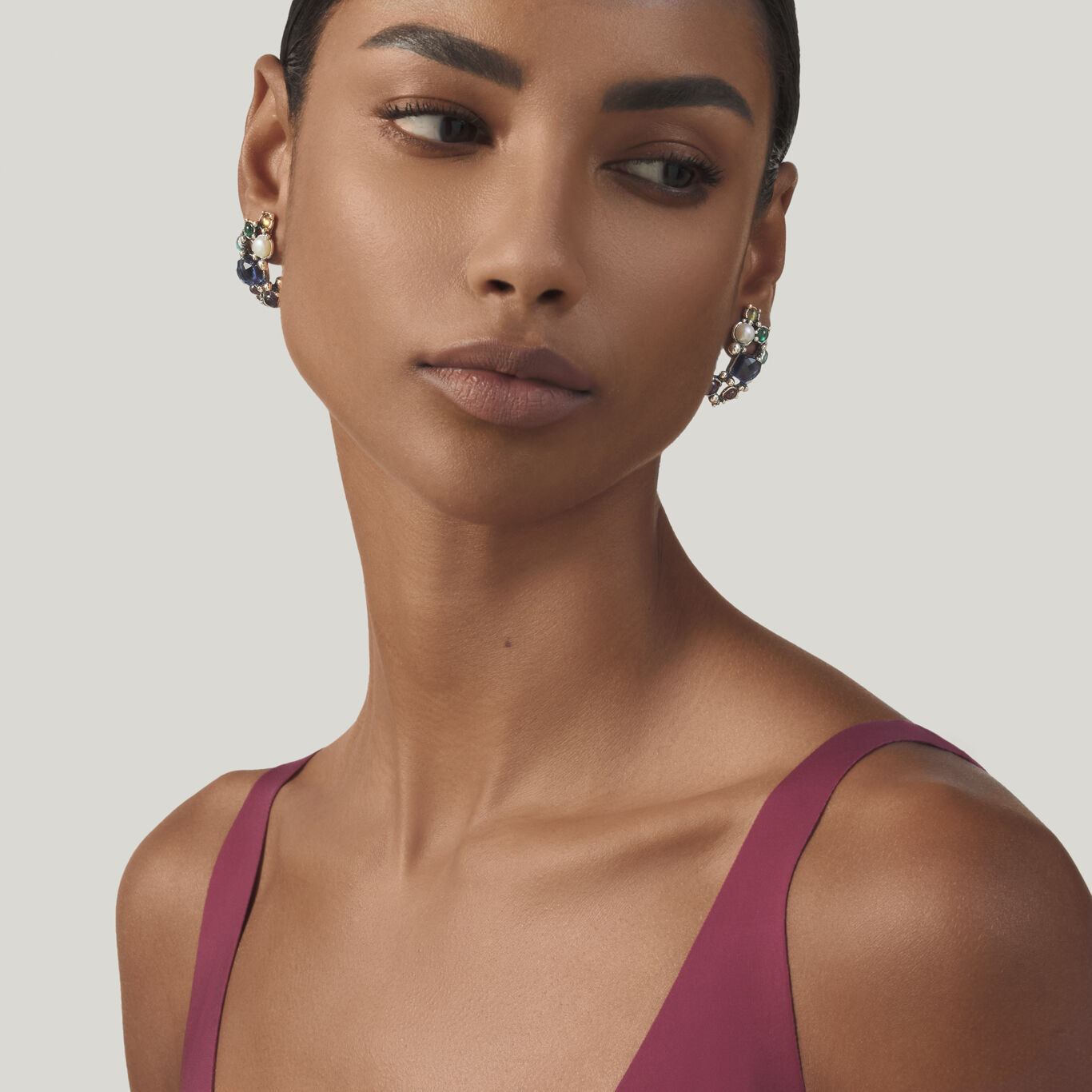 Cocktail Big Earrings
