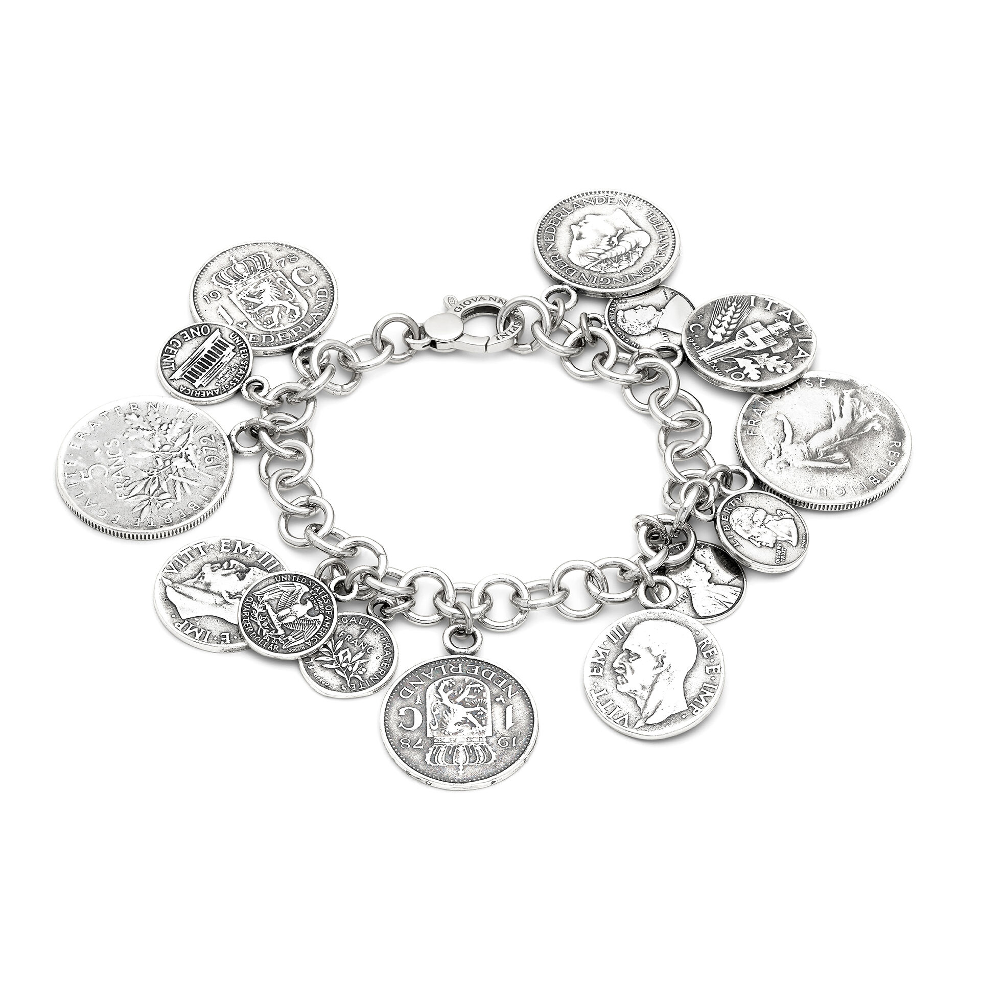 Charms Coins Bracelet image number 0