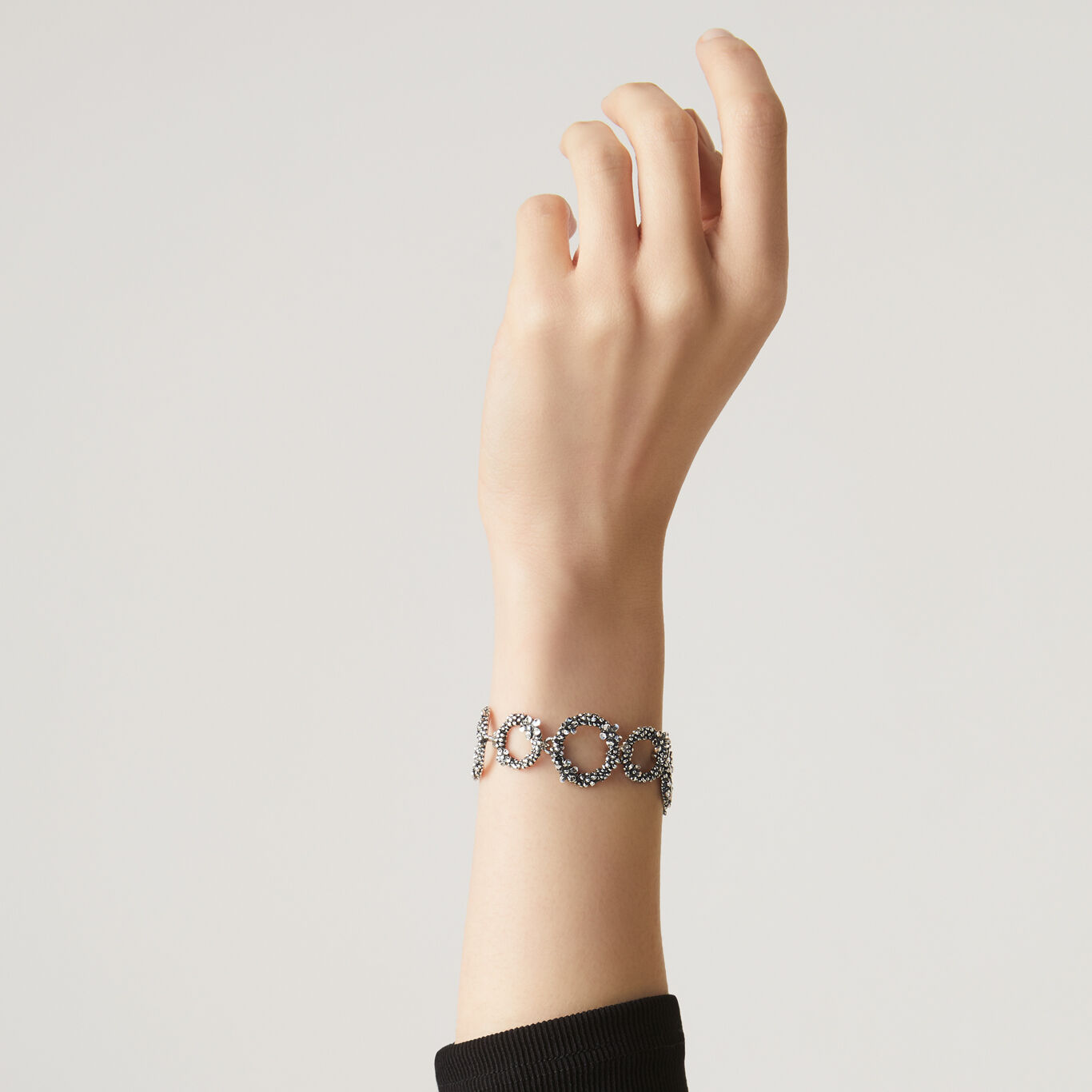 Bracelet Millefleurs, Bracelet en argent massif_image number 1_Giovanni Raspini