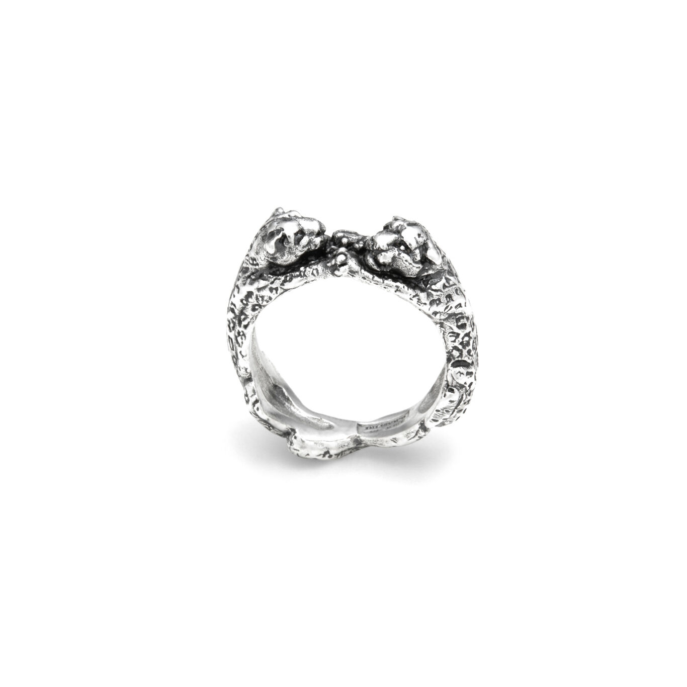 Leopards Ring, Ring in Sterling Silver_image number 2_Giovanni Raspini