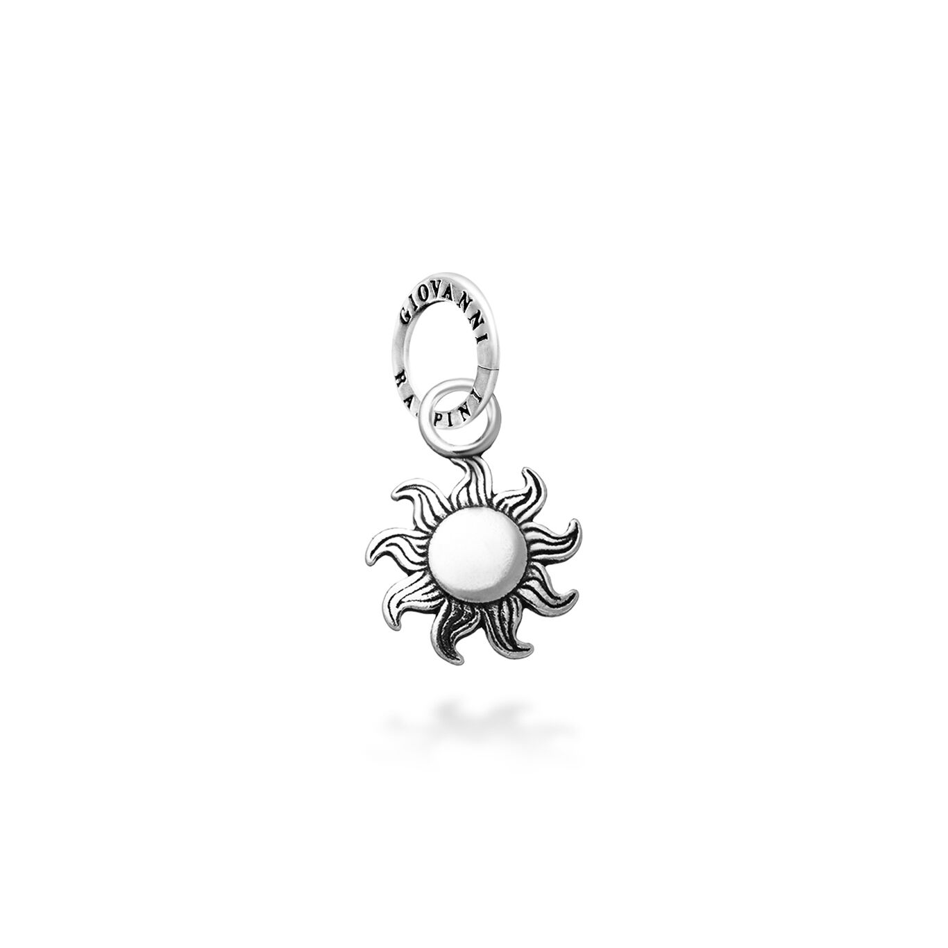 Sun Mini Charm, Charm in Sterling Silver_image number 0_Giovanni Raspini