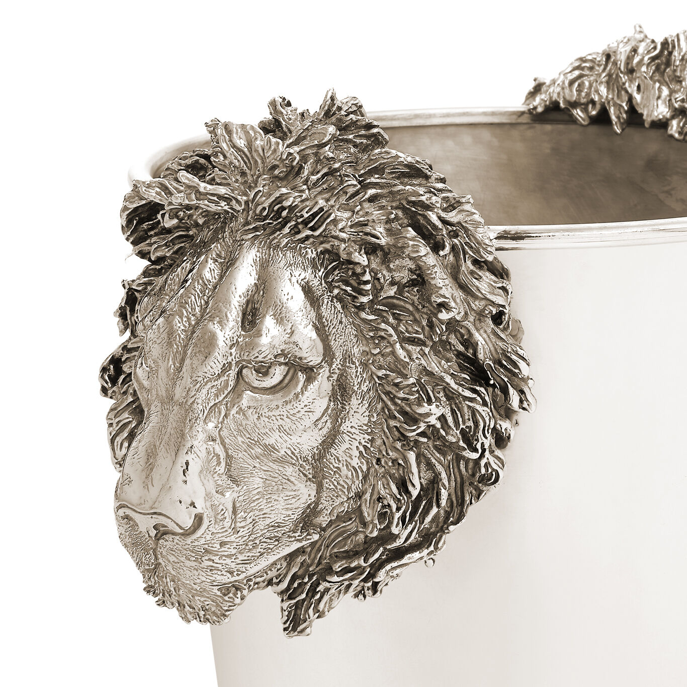 Lion Heads Champagne Bucket