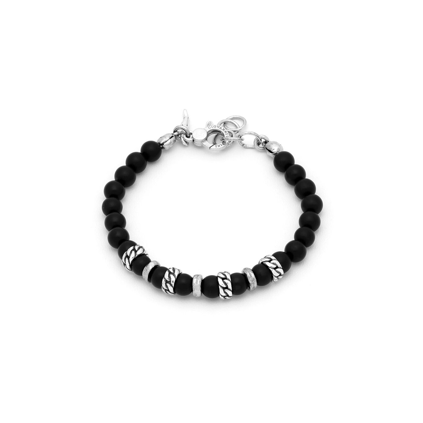 Tango Graphite And Wheat Chain Bracelet