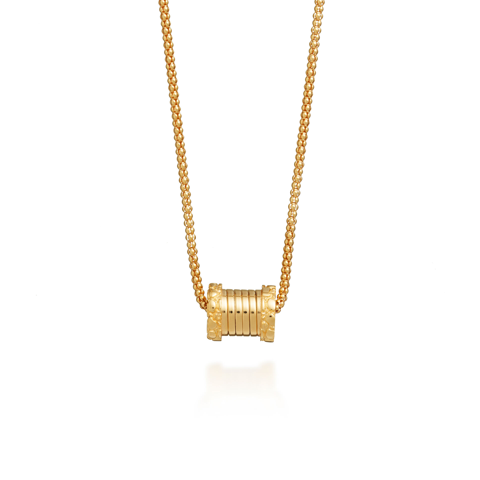 Croco Tubogas Small Necklace image number 0