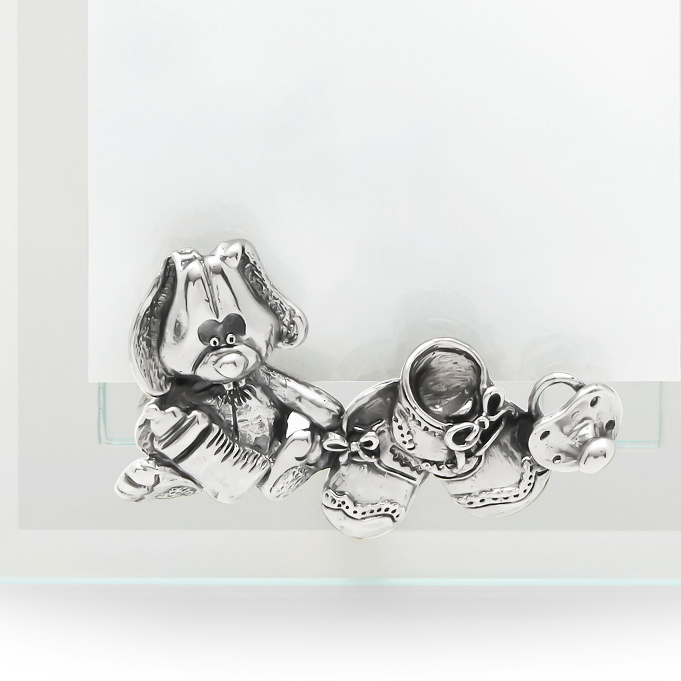 Baby Small Light Frame, Bevelled glass and silver frame_image number 3_Giovanni Raspini