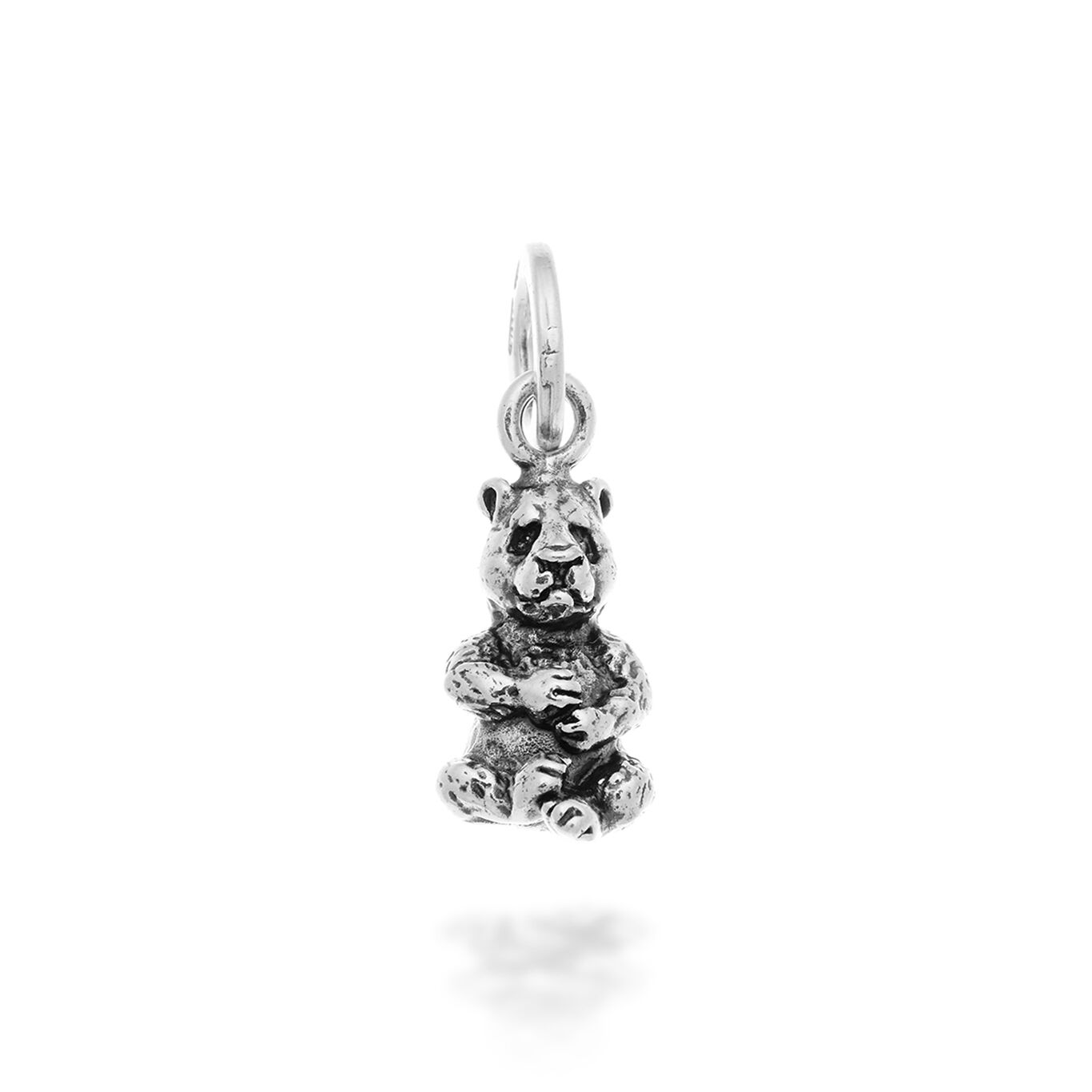 Panda Charm, Charm in Sterling Silver_image number 0_Giovanni Raspini