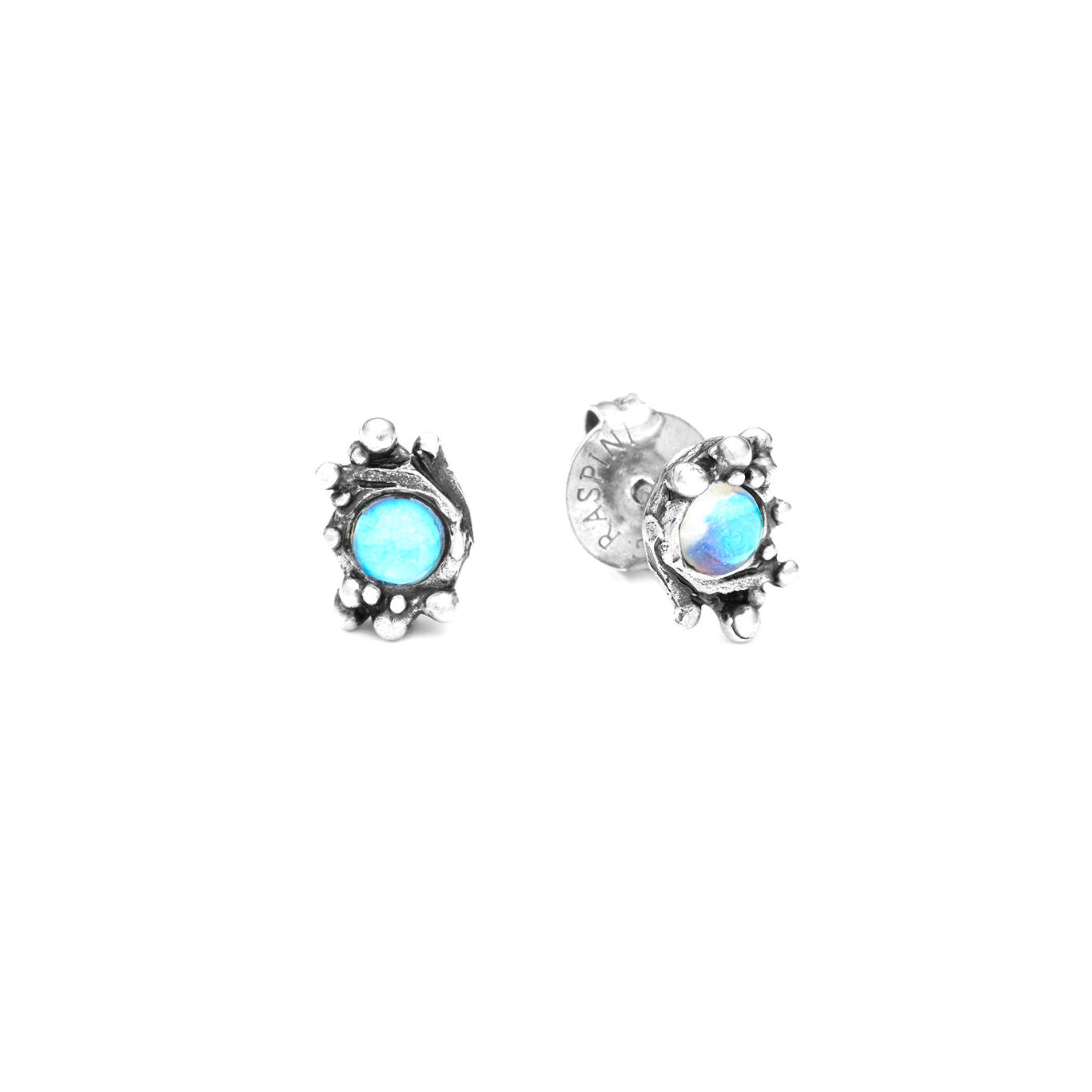 Fireworks Mini Earrings, Earrings in Sterling Silver and mystic quartz_image number 2_Giovanni Raspini