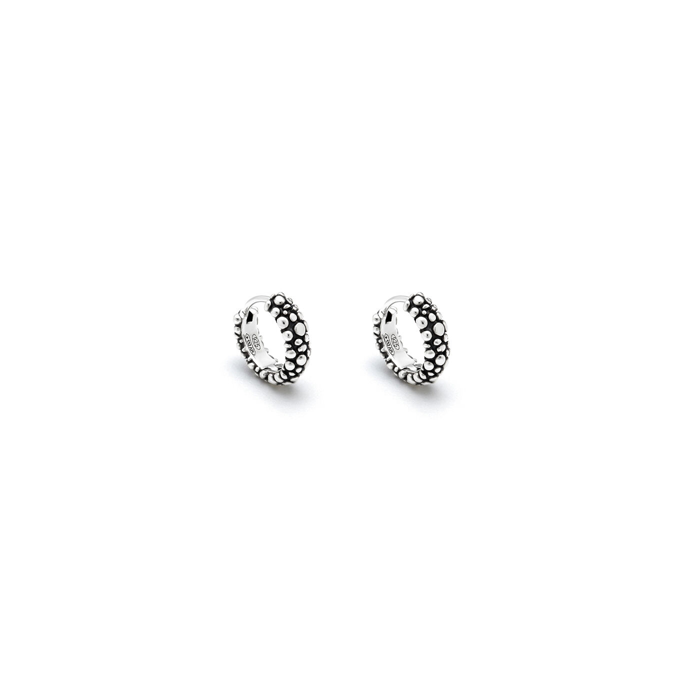 Huggie Perlage Earrings