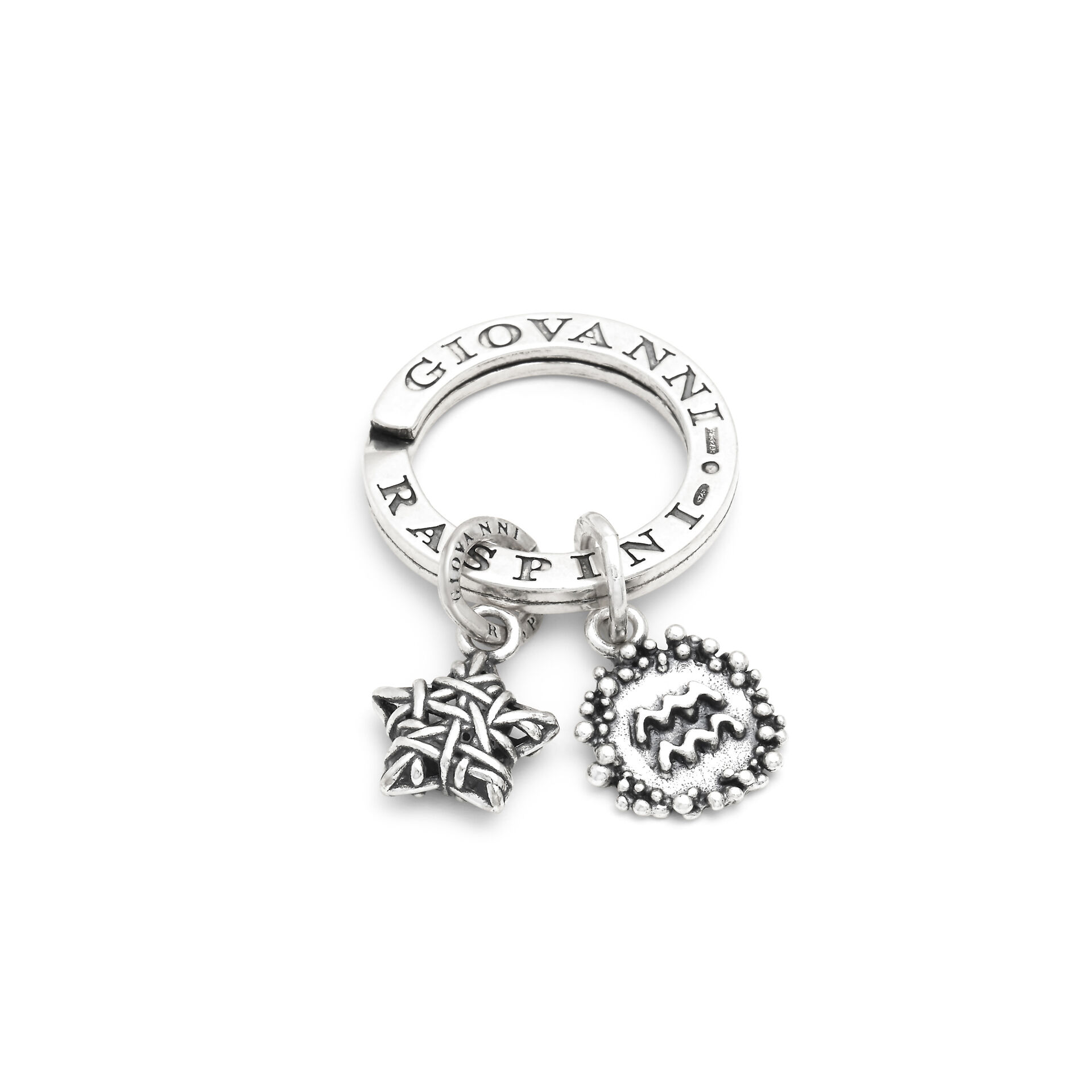 Aquarium and Star Key Ring image number 0