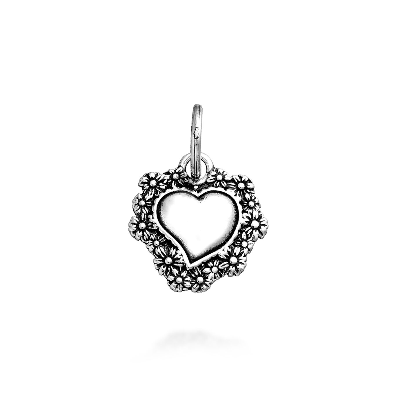 Daisies Votive Heart Charm