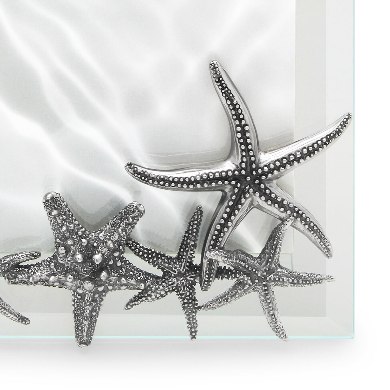 Sea Stars Large Light Frame, Bevelled glass and silver frame_image number 3_Giovanni Raspini