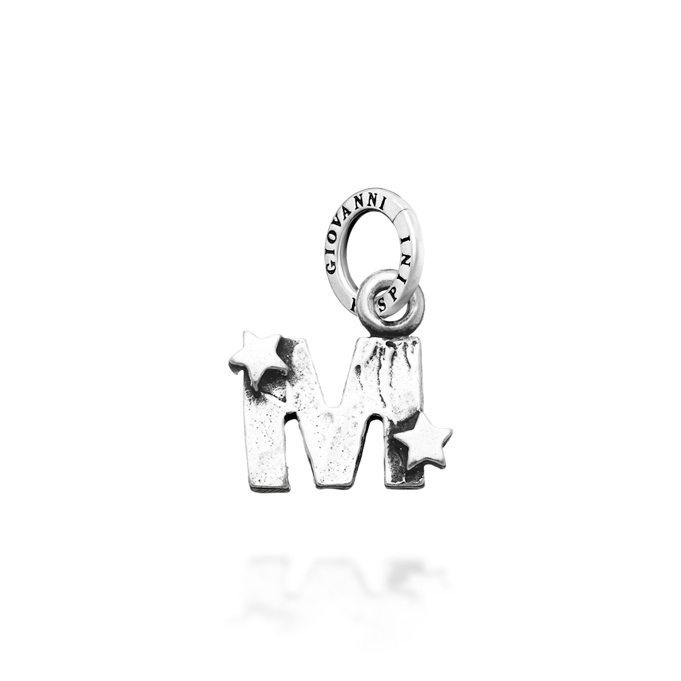 Charm »M« mit Sternen