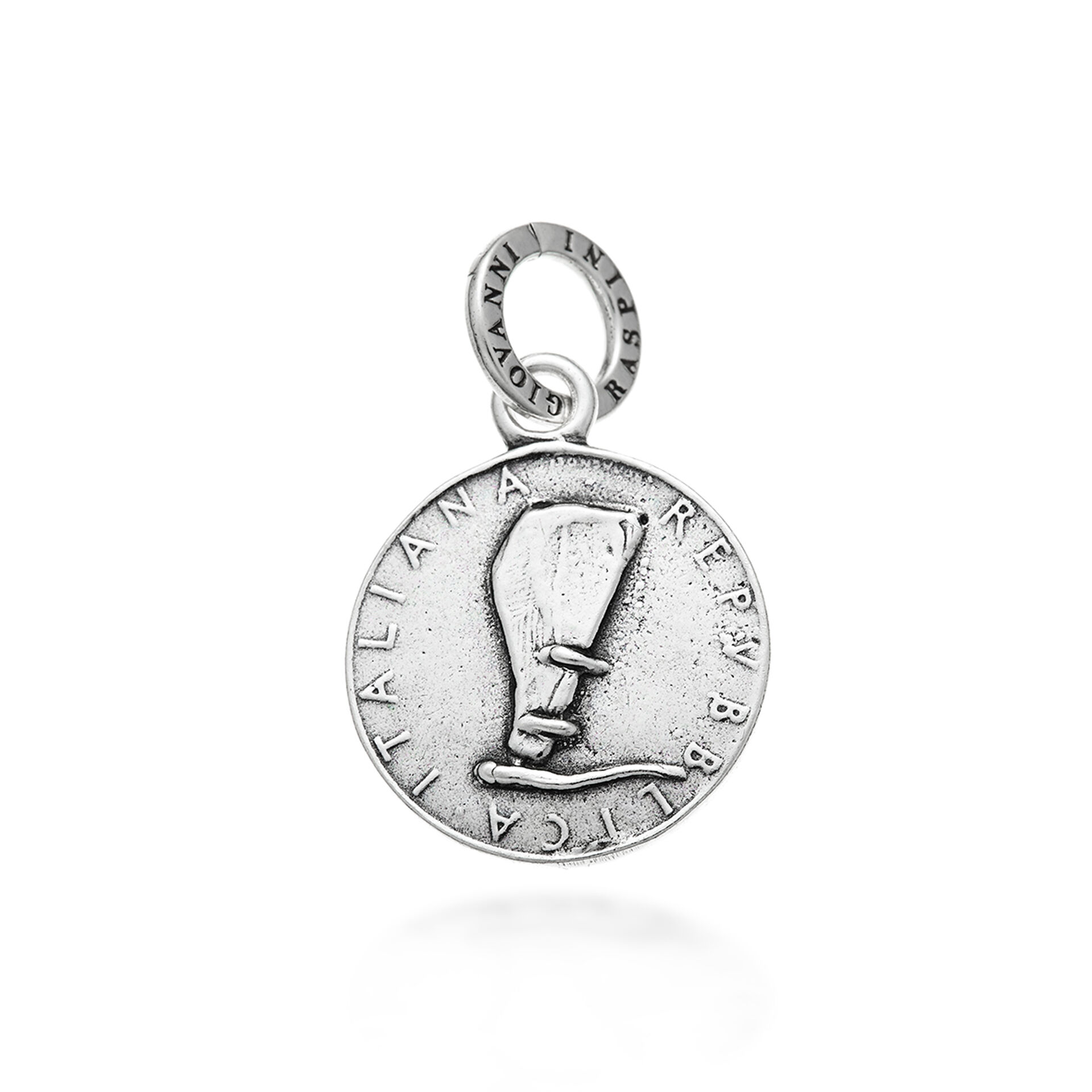 5 lire coin Charm image number 3