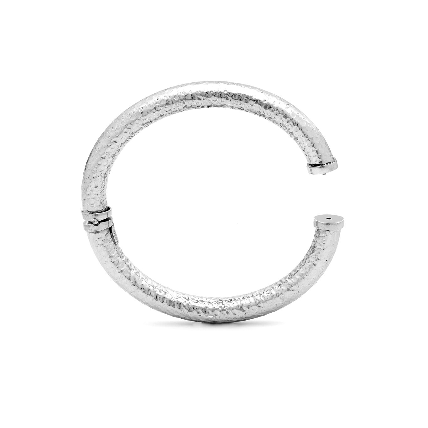 Bangle Rock Medio, Bracciale rigido in Argento 925_image number 3_Giovanni Raspini