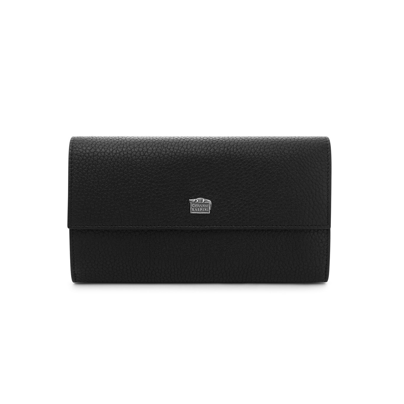 Continental Large Embossed Leather Wallet