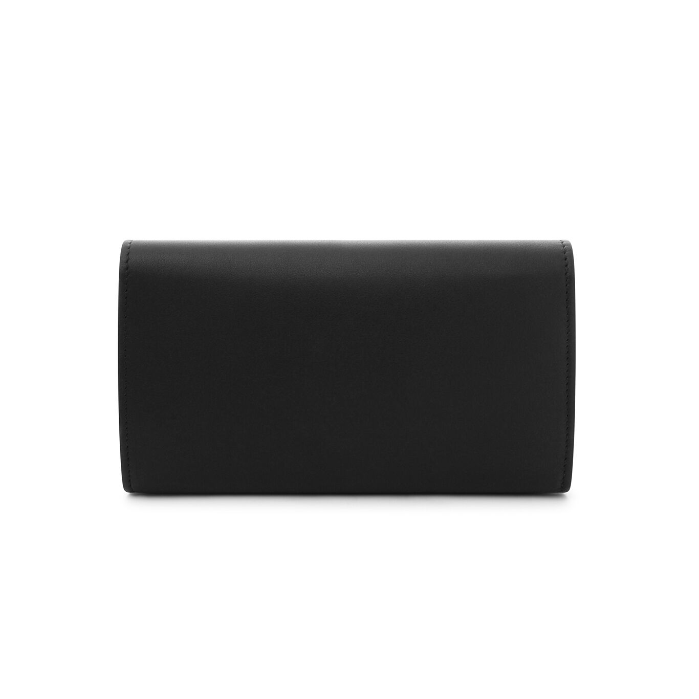 Continental Large Smooth Leather Wallet, Leather wallet with iconic sterling silver decoration_image number 3_Giovanni Raspini