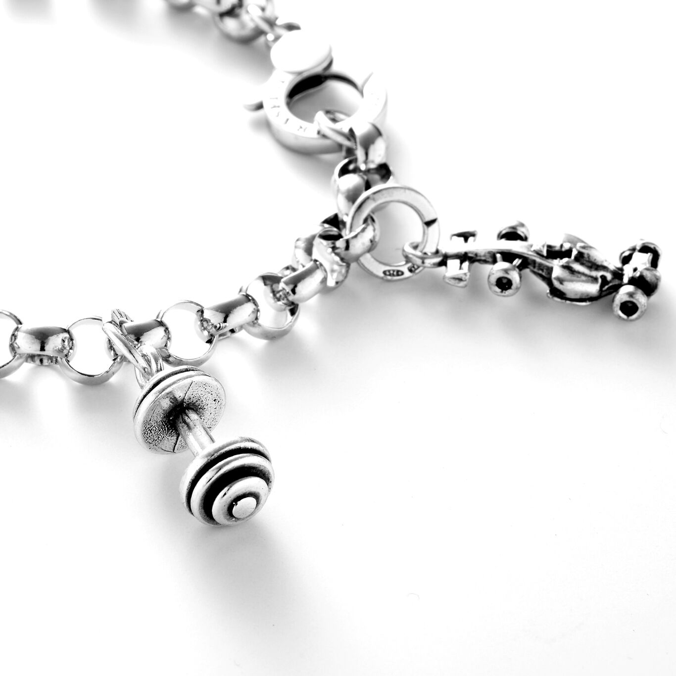 Weights Charm, Charm in Sterling Silver_image number 1_Giovanni Raspini