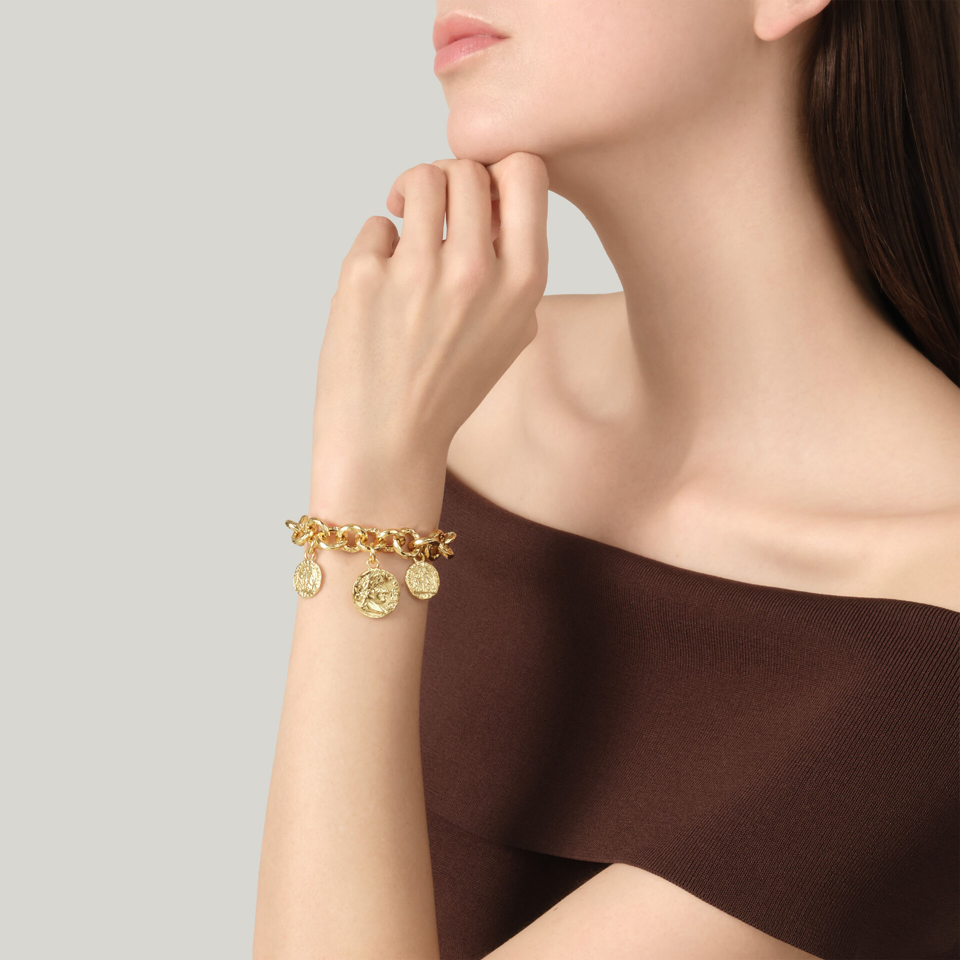 Pueblo Coins Bracelet image number 1
