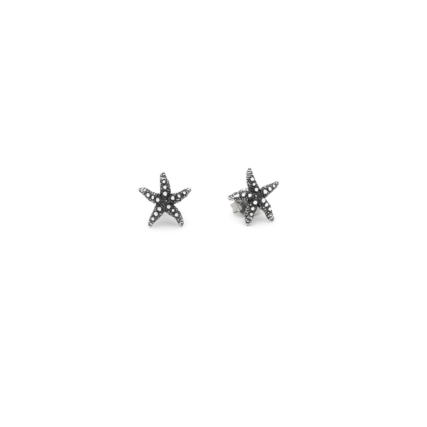 Starfish Shine Mini Earrings, Earrings in Sterling Silver_image number 2_Giovanni Raspini