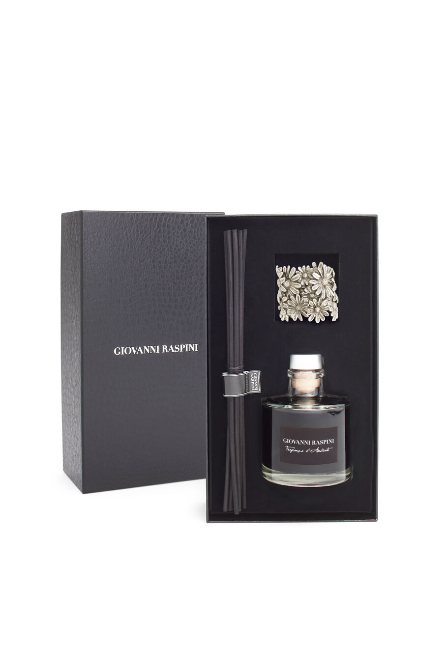 Daisies Diffuser, Room fragrance Nero Divino with bronzobianco decoration_image number 7_Giovanni Raspini