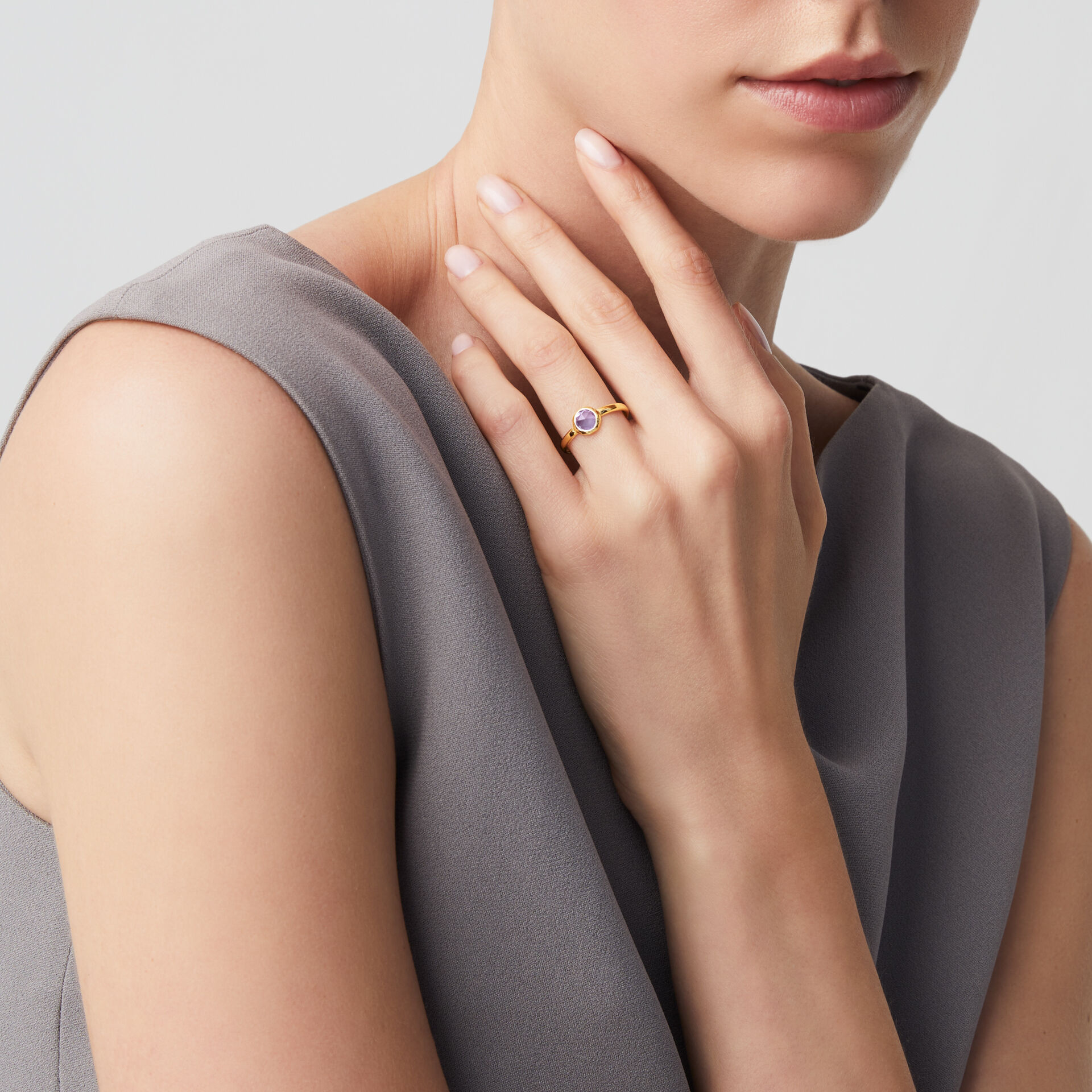 Ring Loop Blau Klein image number 1