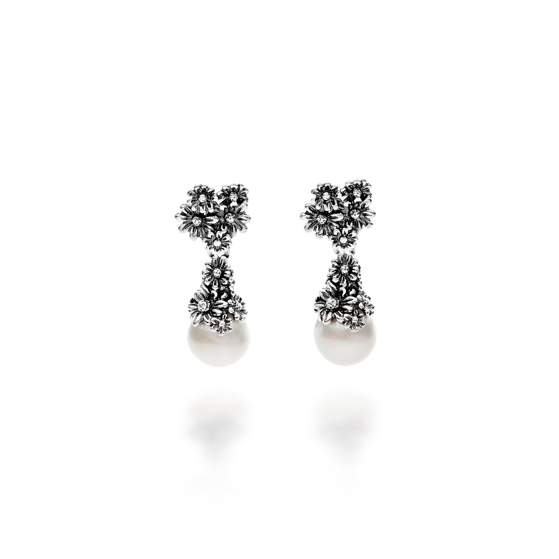 Серьги Drops Маргаритки image number 0