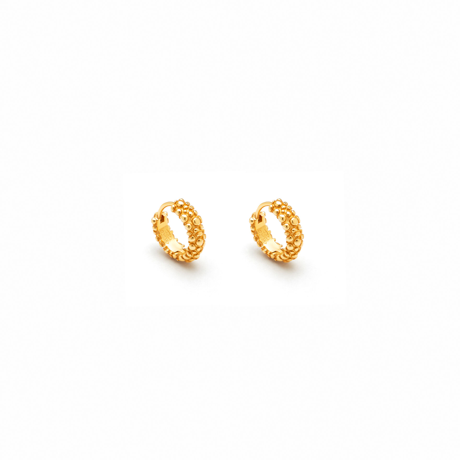 Huggie Perlage Earrings image number 0