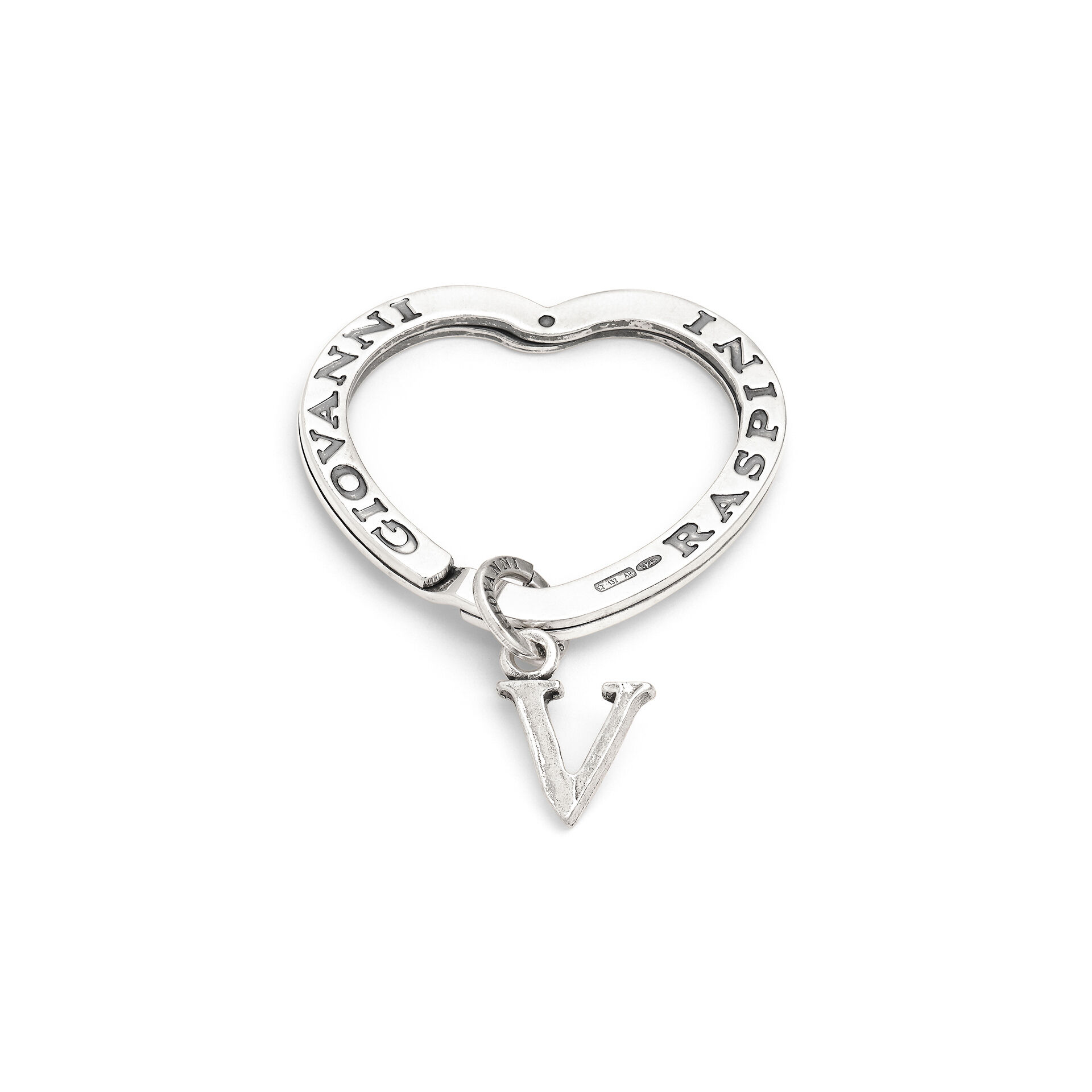 Letter key ring image number 0