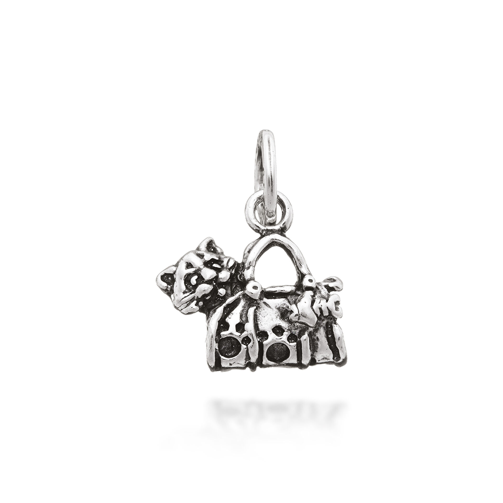 Cat in a bag Charm image number 0