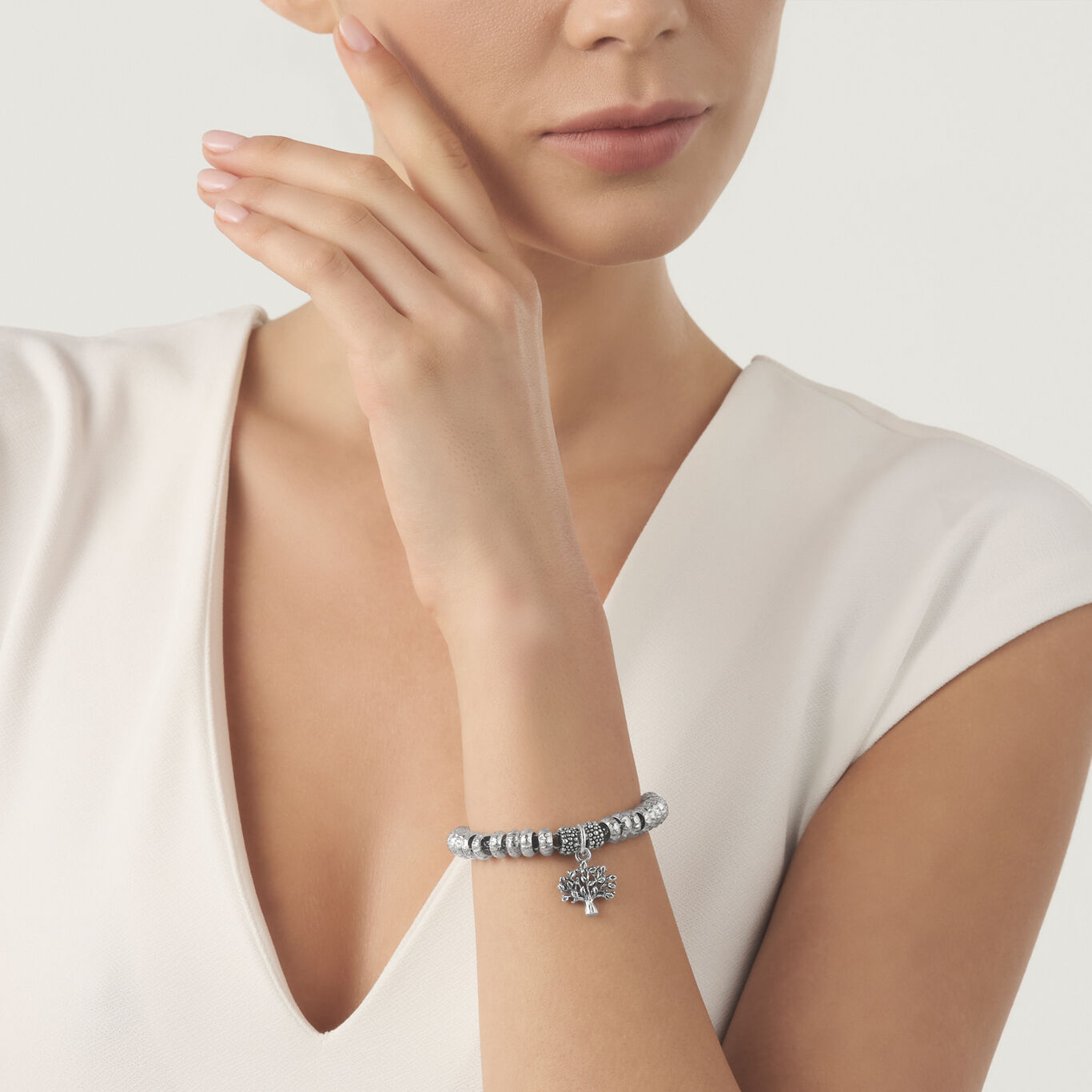 Charm Lebensbaum, Charm aus Silber 925_image number 1_Giovanni Raspini