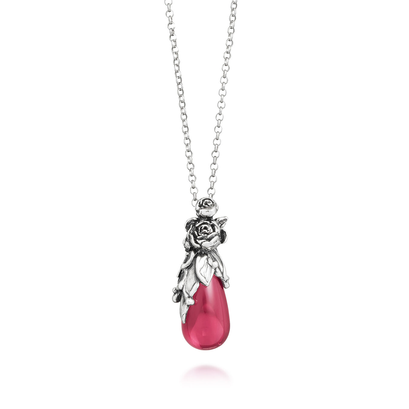 Pendentif Goutte Pivoines