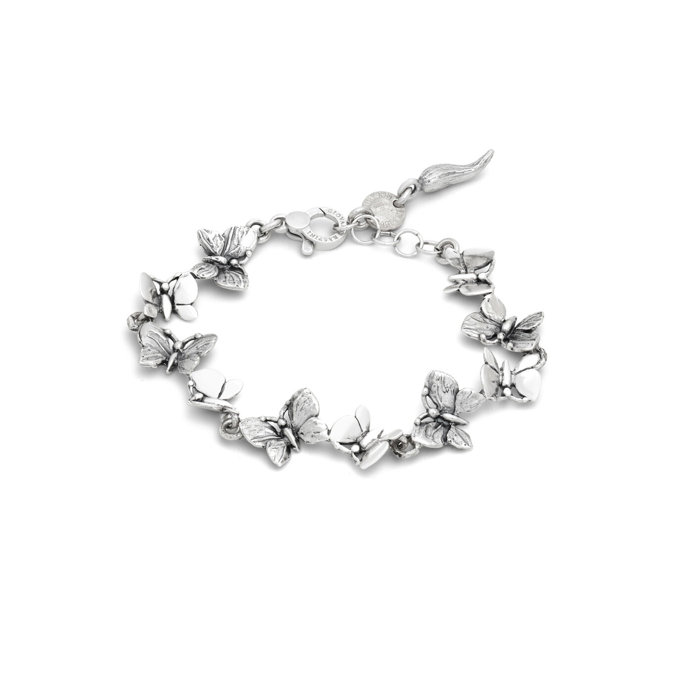 Armband Schmetterlinge Mini, Armband aus Silber 925_image number 0_Giovanni Raspini