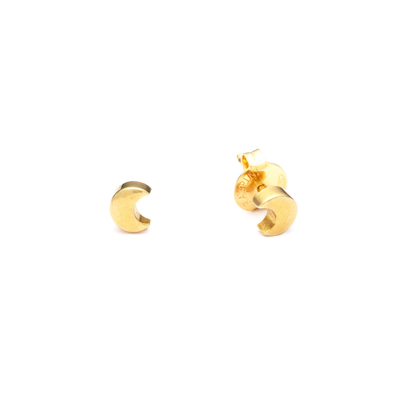 Moon Mini Earrings, Earrings in gold-plated Sterling Silver_image number 2_Giovanni Raspini