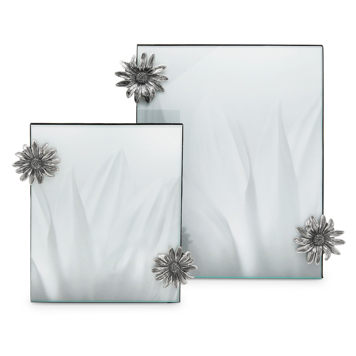 Daisies Large Clip Frame, Frame with silver decoration_image number 2_Giovanni Raspini