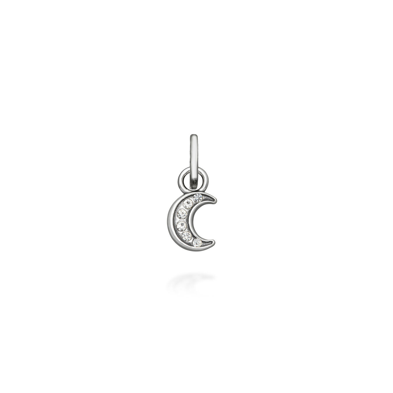 Mini Charm Mond Crystal, Charm aus Silber 925 und Zirkone_image number 0_Giovanni Raspini