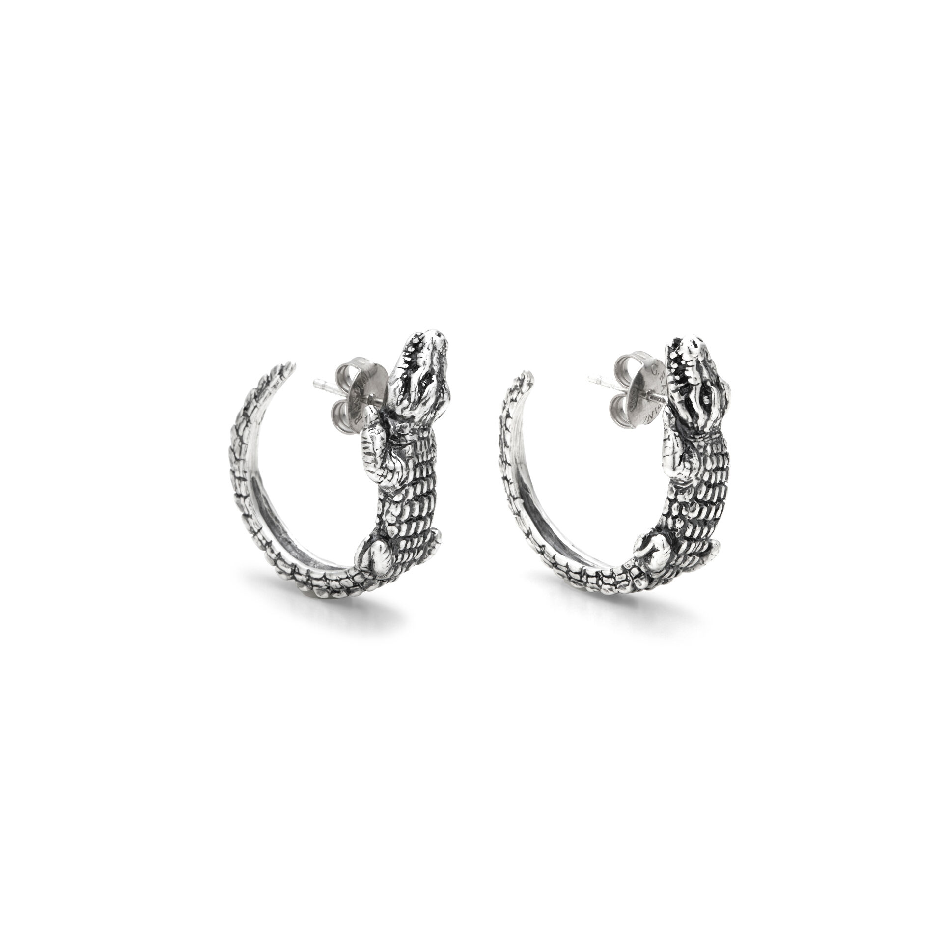 Crocodile Earrings image number 0