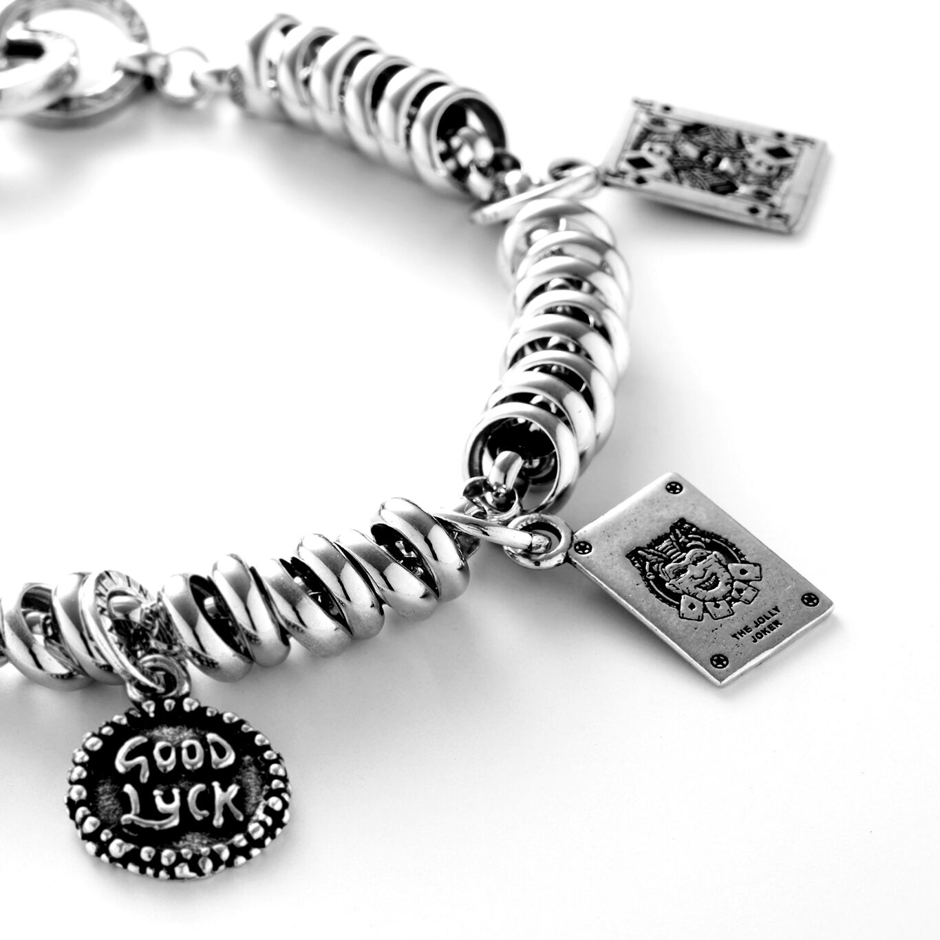 Шарм Джокер, Шарм из серебра 925 пробы_image number 2_Giovanni Raspini