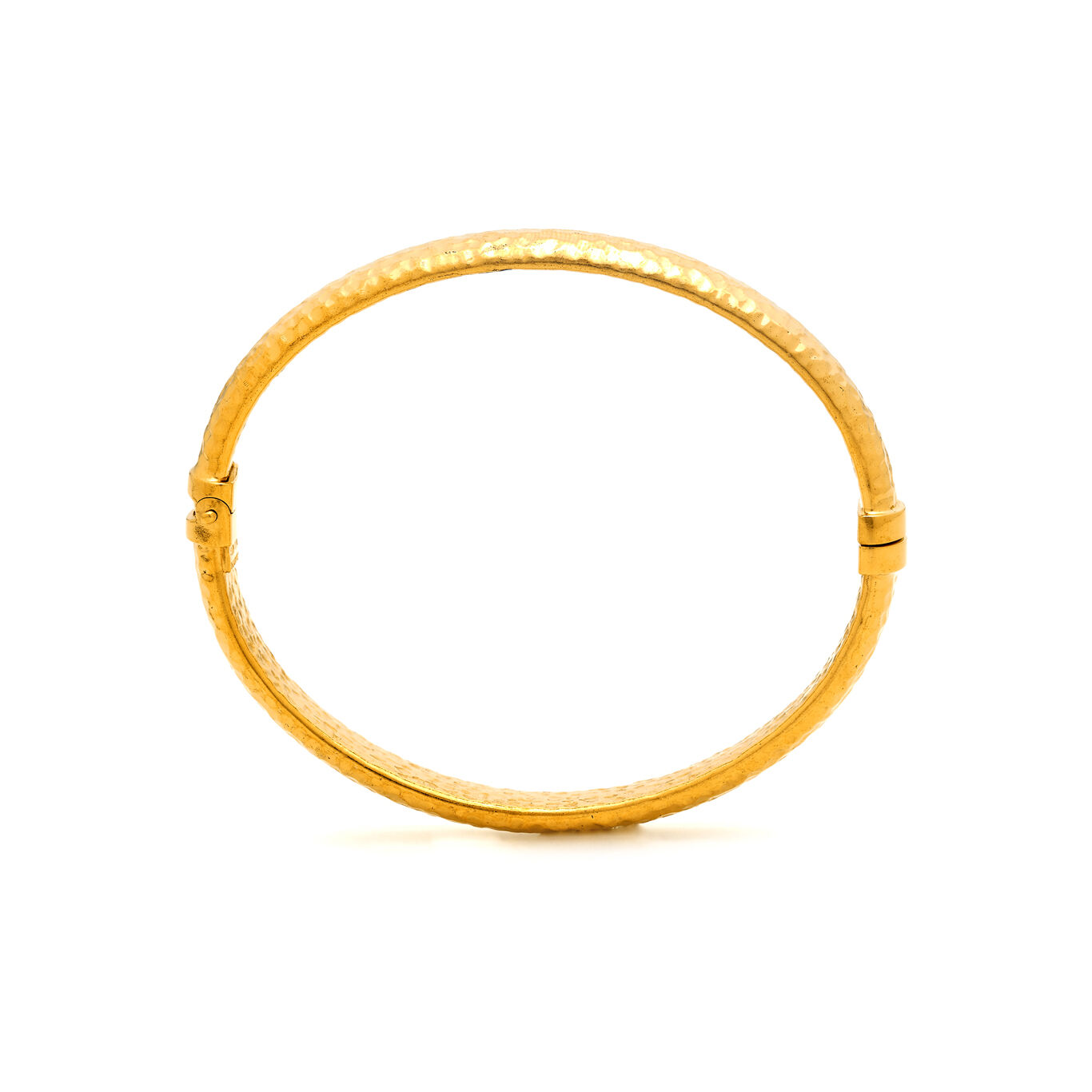 Moon Rock Medium Bangle, Bangle in 18k Gold Plated Sterling Silver_image number 2_Giovanni Raspini