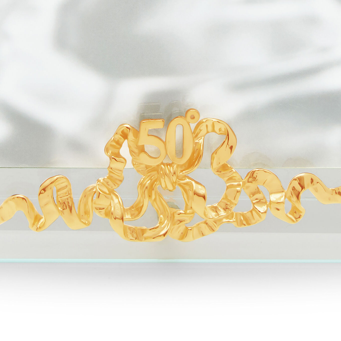 50&deg; Light Frame, Bevelled glass and gold-plated silver frame_image number 3_Giovanni Raspini