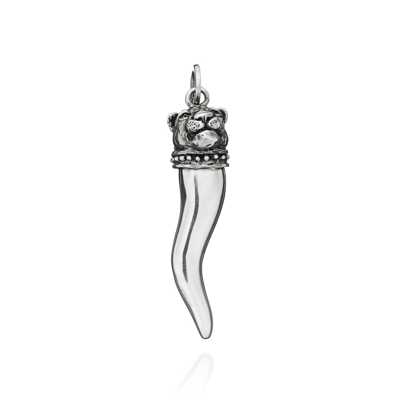 Charm Mittelgro&szlig;es Horn mit Leopard