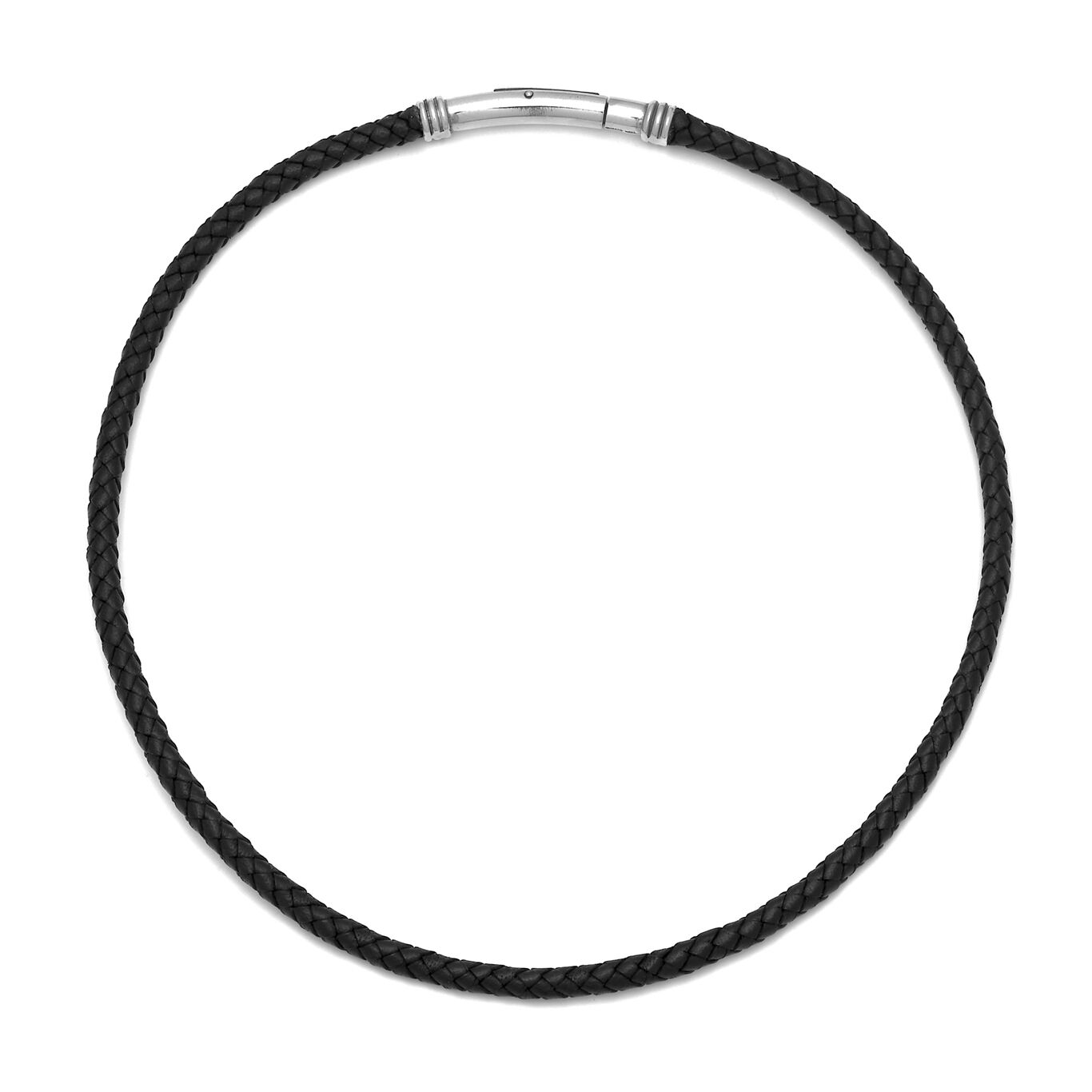 Pulsera/Collar Cuero Entrelazado